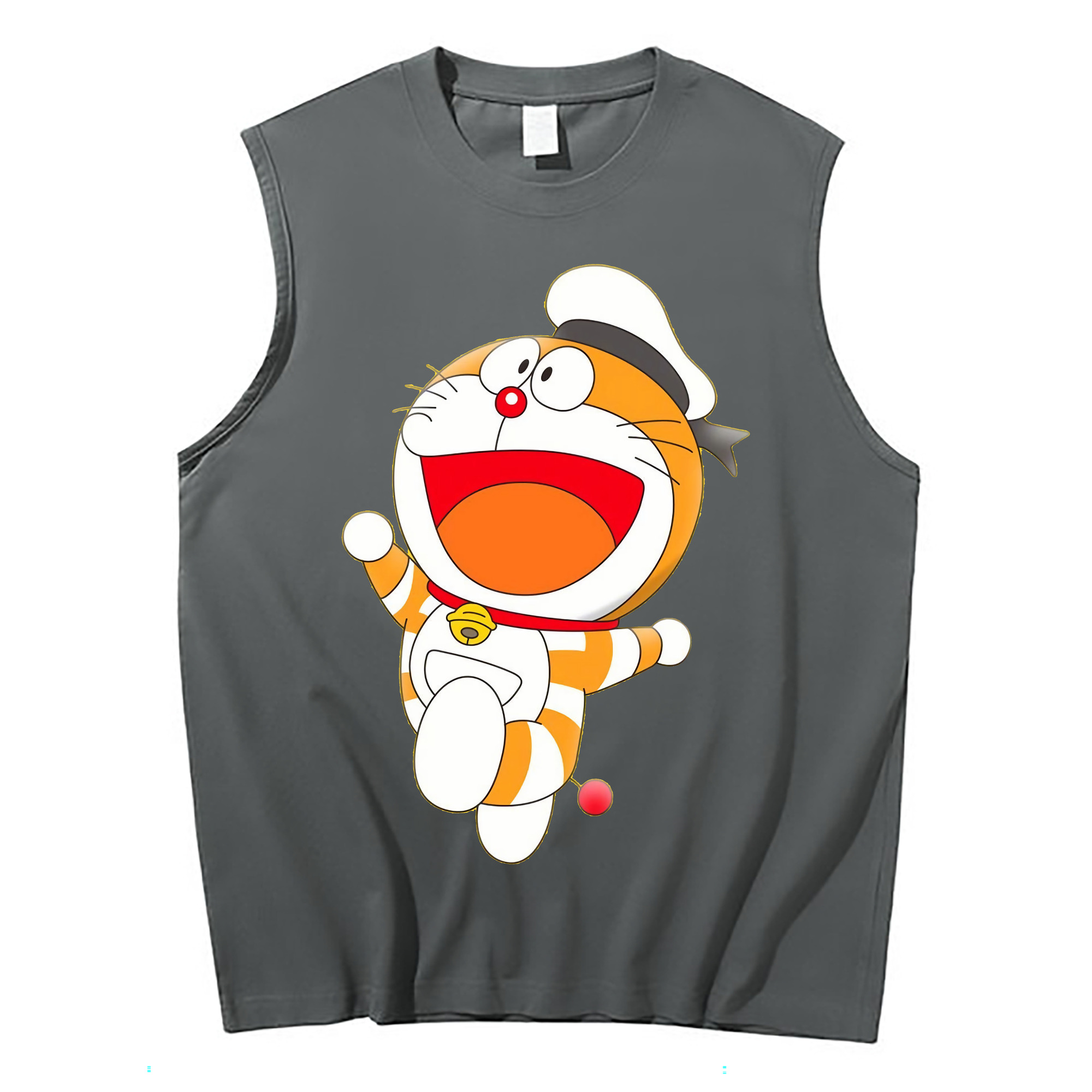 （画像用） ドラえもん Doraemon コットン100％タンクトップ（フロントプリント）